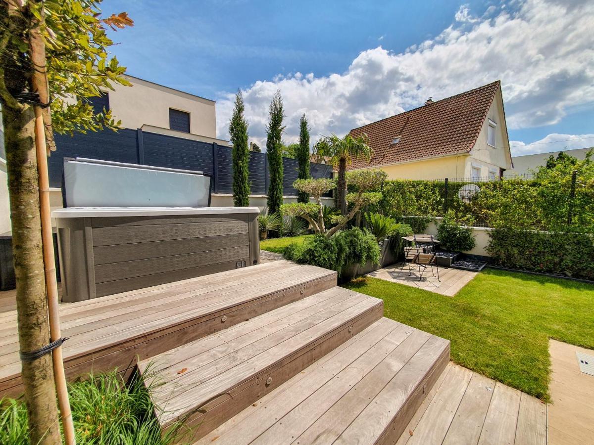 Exigehome - Chambre D'Hote Avec Jacuzzi Et Jardin Paysage, Partage Orgeval  Εξωτερικό φωτογραφία